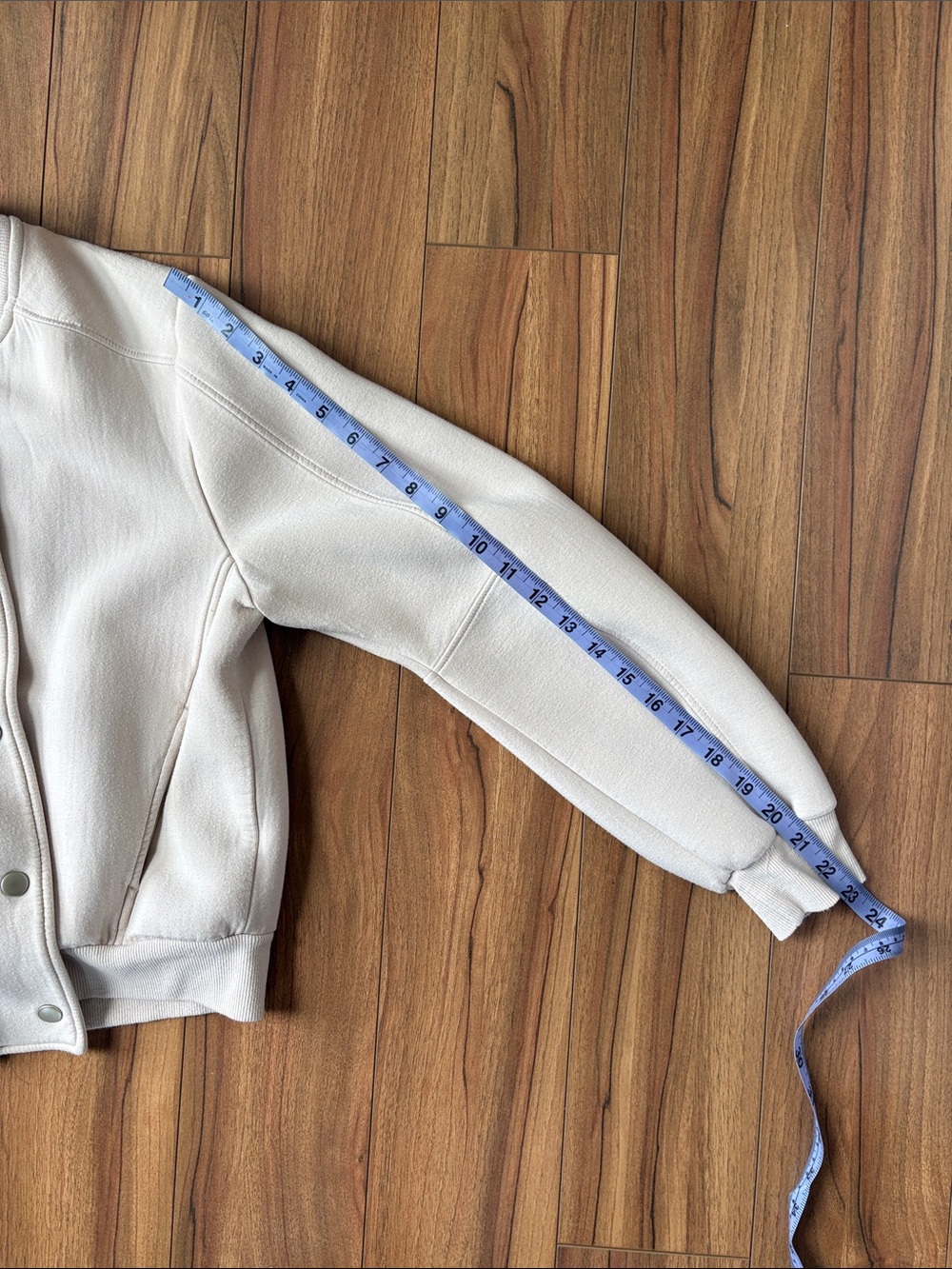 Dynamite women’s Cream Bomber Jacket - Picture 3 of 7